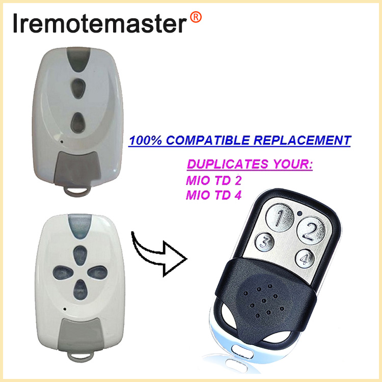 Para sa MIO TR2 TR4 Garage Remote Control Rolling Code 433MHz