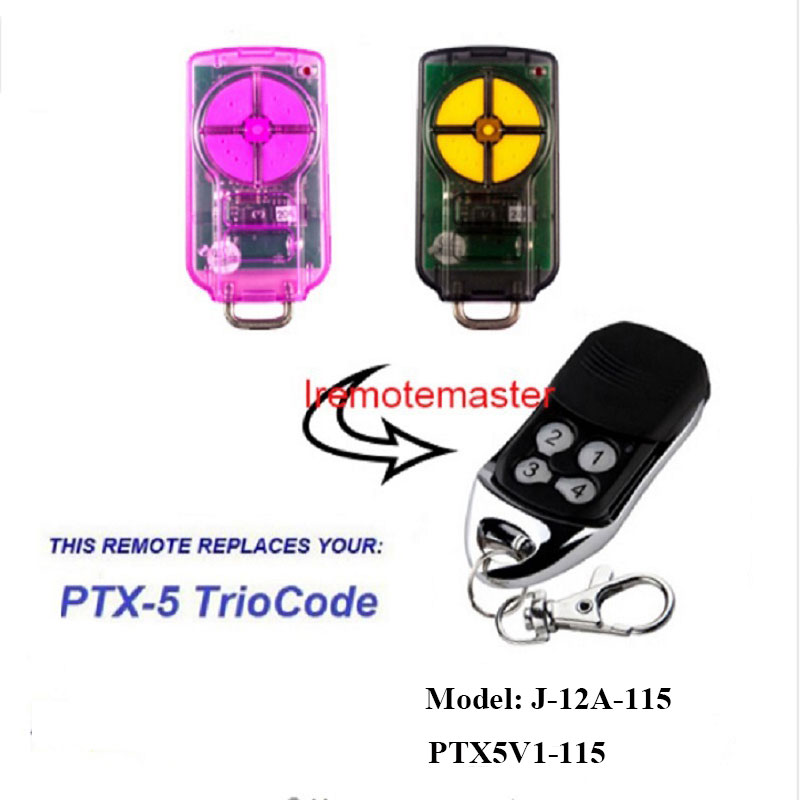 Para sa PTX5 V1 TrioCode Gate Remote Door Replacement 433.92MHz Rolling Code